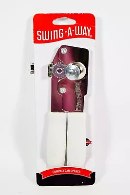 1 Swing A Way Can Opener Manual WHITE Handle Hand Wash Only • $10.95