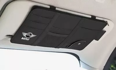 Black Mini Cooper Car Sun Visor Organizer Glasses Holder / Car Organiser. • $12.62