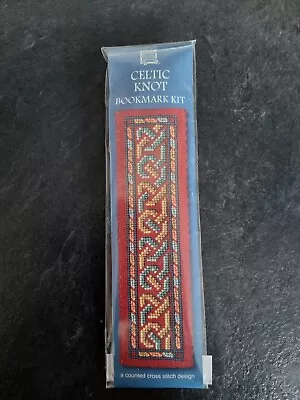 £6 • Buy Textile Heritage Celtic Jewel Bookmark Counted Cross Stitch Kit