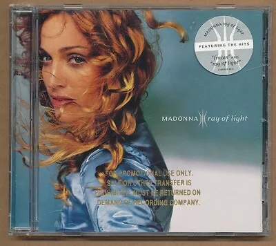 $5.50 • Buy Madonna - Ray Of Light RARE Original Out Of Print Promo Issue CD W/ Hype Sticker
