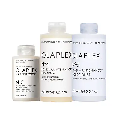 Olaplex N°3 + N°4 + N°5 Shampoo And Balsamo Kit Hair Repair And Nutrition • $142.46