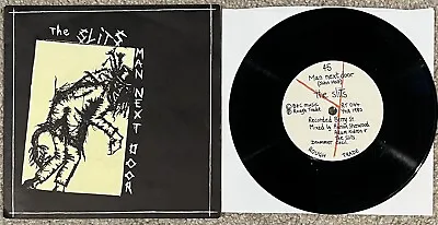 The Slits - Man Next Door UK 7” 45 Single Y Records Rough Trade EX Pic. Sleeve • $22.50