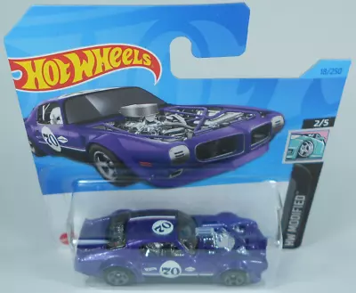 Hot Wheels 1970 Pontiac Firebird (purple) Sealed On Short Card #18/2023 • £3.50