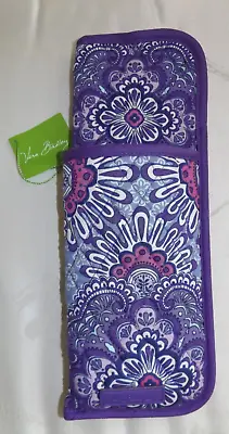 VERA BRADLEY Curling & Flat Iron Cover - Lilac Tapestry Purple - NWT • $24