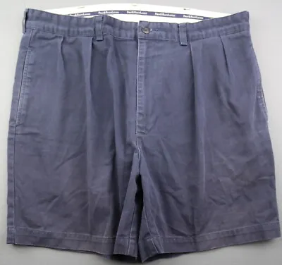 $50 • Buy Men's Polo Ralph Lauren Chino Shorts Andrew Pleated Front Cotton Blue Size 36