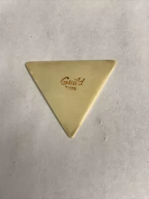 Guild Guitar Pick Thin Gauge Vintage Triangle Shape RARE - A55 • $24.99