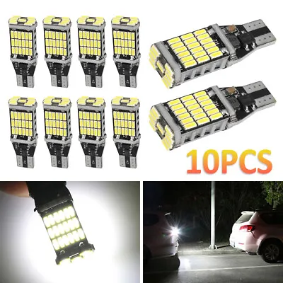 10X T10/921/194 RV For Camper Trailer LED Interior Light Bulbs Warm White 12V • $12.17