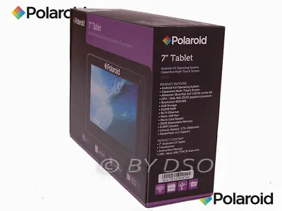Polaroid 7  Android 4.0 Tablet Wi-Fi PC 1.2 Ghz A8 Processor 512MB With Camera • £45