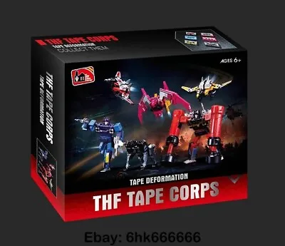 THF-01P 6 Pcs Cassette Tapes For MP-13 SoundWave Action Figure Toy In Box • $39.95