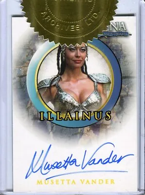 Xena Dangerous Liaisons Case Topper Musetta Vander Illainus Autograph Card A52 • $41.95