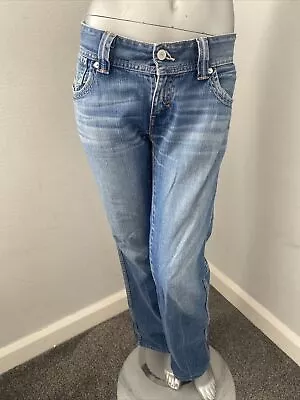 Levi’s Ladies Jenny Lee Retro 90’s Vintage Square Cut Straight Lestonewash Jeans • £16