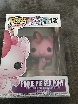 Funko Pop! My Little Pony: MLP Movie - Pinkie Pie Sea Pony Action Figure #13 • £12