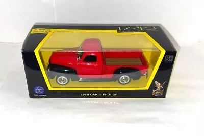Road Signature 1/43 Scale Diecast - RED  1950 GMC PICK UP Truck - New In Box • $15.49
