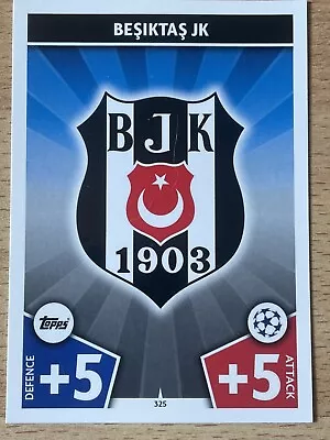 Match Attax Uefa Champions League 2017 2018 17 18 Besiktas Badge • £0.99