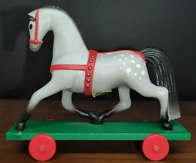 Hallmark Merry Miniatures Horse On Cart 1985 • $5.99