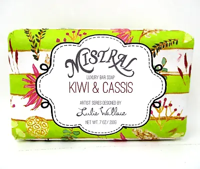 Anthropologie Mistral Bar Soap Artist Series Kiwi And Cassis Made In France • $14.44