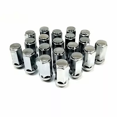 20x Mr Lugnut 12x1.50 Acorn/Bulge Chrome Closed End Conical Long 3/4 1.75 L • $14.85