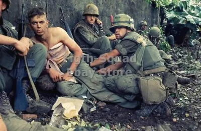 WW2 Picture Photo Vietnam War US Army Patrol 6277 • $6.95