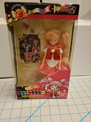 Sailor Moon S Sailor Chibimoon Doll Bandai Japan Chibiusa Sailor Team Mini Moon • $208.23