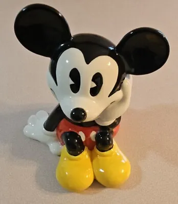 Vintage Mickey Mouse Sitting Cookie Jar • $32