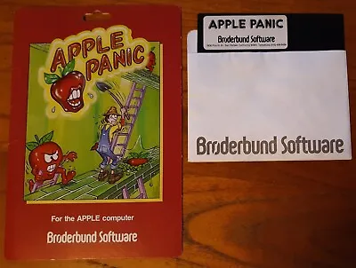 $195 • Buy Apple Panic By Broderbund For Apple II+,IIe,IIc,IIgs Computers 1982