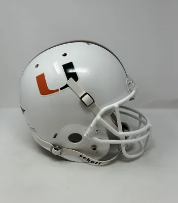 Miami Hurricanes NCAA Schutt Full Size Replica Helmet! • $225