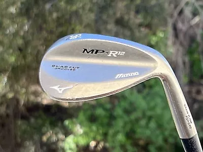 Mizuno MP-R12 Forged 56* SW QuadCut Grooves Steel Stiff 36.25  New Karma Grip • $39