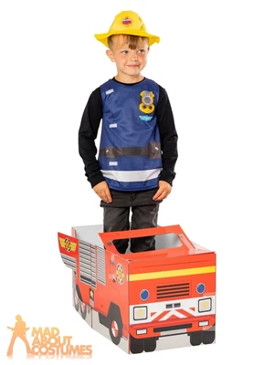 £25.99 • Buy Kids Fireman Sam Costume Accessory Kit Book Week Day Child Fancy Dress Outfit 