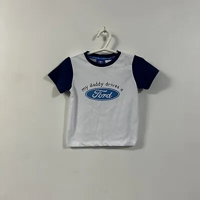 Official - Ford Kids Size 2 - Unisex Supporters Tee - Like New Condition • $23.40