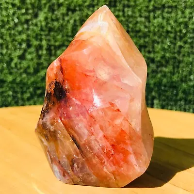 $0.01 • Buy 195G Rare Natural Red Gummy Flo Quartz Crystal Freeform Mineral Specimen Healing