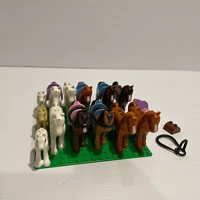 Lego Friends Horse + Pony Bulk Lot X 13 Including Accessories Saddles Bridles • $20