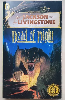 Fighting Fantasy 40 DEAD OF NIGHT - Jackson Livingstone - First Edition • $59.95