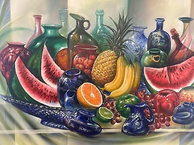 Still-Live Fruits Painting • $2900