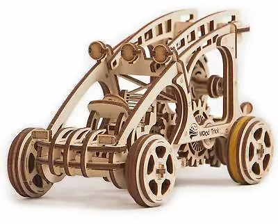 Wood Trick Buggy Toy Dune Car Mini 3D Wooden Puzzle Mechanical Model • $29.90