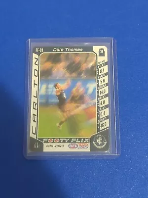 2016 AFL Teamcoach Footy Flix Dale Thomas Carlton #FF-03 • $2.50