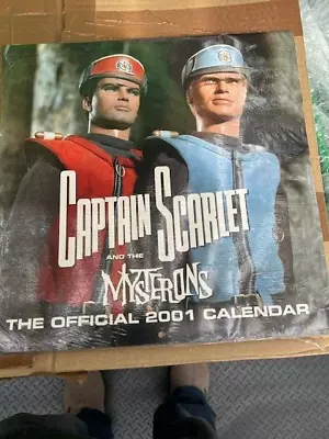 Captain Scarlet And The Mysterons  2001 Official Calendar Sealed • £39.99
