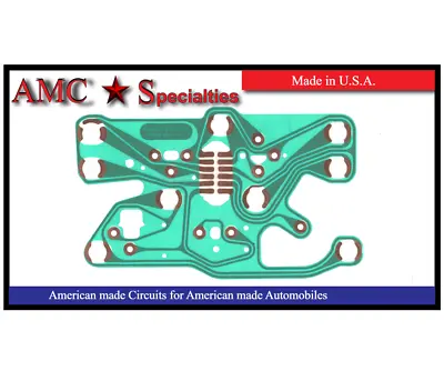 77-82 C3 Corvette Console Printed Circuit Board MADE IN THE U.S.A. # 25015147 • $50.58