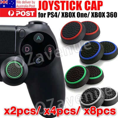 2/4/8X PS4 Xbox One Controller Analog Thumb Stick Grip Joystick Thumbstick Cap • $5.59