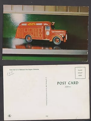 Fire Patrol Peekskill NY New York Fire Dept Fire Truck Postcard • $2.99