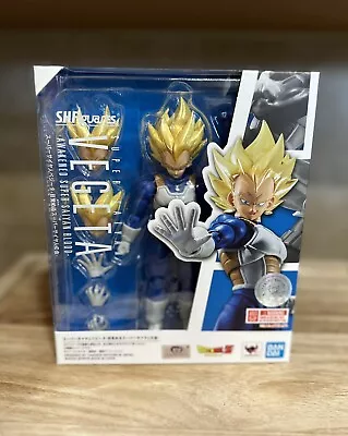 Bandai Dragon Ball Z Super Saiyan Vegeta 5.3 In Action Figure - BAS64186 • $48