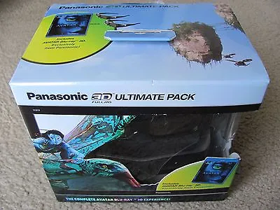 New Panasonic TY-EW3D2MMK2 3D Ultimate Pack (Avatar 3D + 2 Rechargeable Glasses) • $199.98