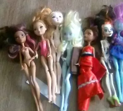 Monster High Doll And Ever After  Lot OOAK TLC Parts Repair As Is Dolls • $10