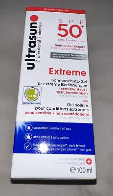 ULTRASUN EXTREME 50+ VERY HIGH PROTECTION 100ml NEW • £12