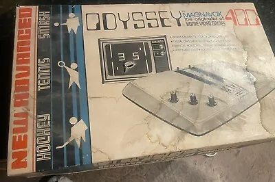 VTG 1972 Magnavox Odyssey 400 Home Video Game In Box W/Manual. Rewired But Works • $120