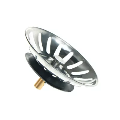 Stainless Steel Sink Drain Mesh Stopper Basket Strainer Filter Waste Plug:da • £3.29