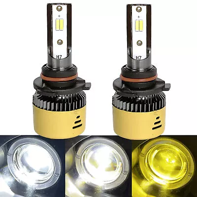 9005 3000K LED Kit Headlight Bulb Switchback 3K 4K 6K White Yellow Strobe Light • $29.99