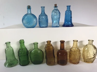 $47 • Buy Vintage Wheaton Glass Bottles ~ Miniature Colored Bottles