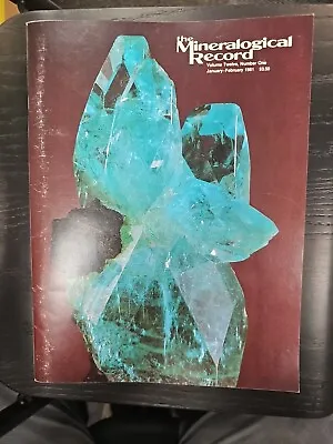 Mineralogical Record Volume 12 #1 • $4.99