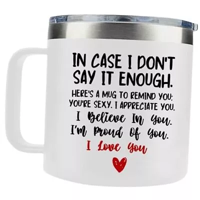 Gifts For Wife Husband Anniversary I Love You Gifts For Her Him Wife White • $28.97