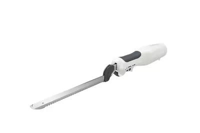 BLACK+DECKER EK500W 9 Inch Electric Carving Knife - White • $24.50